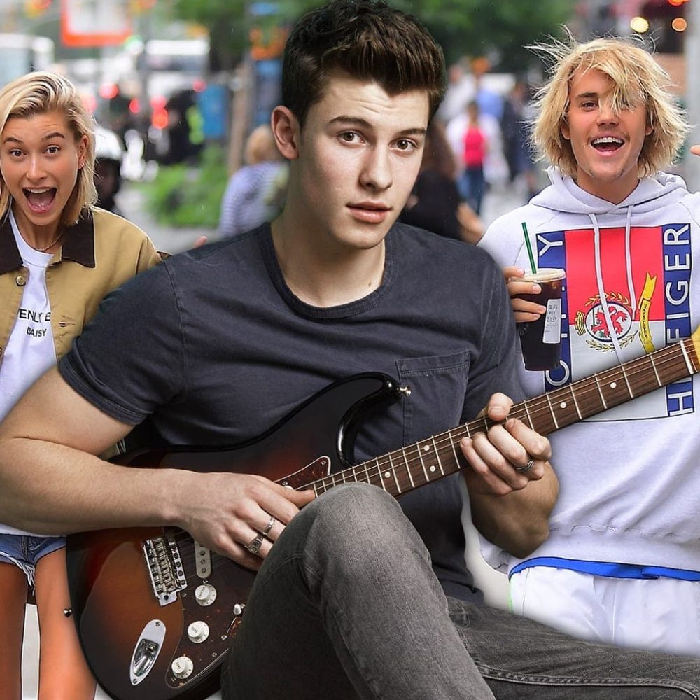 shawn Justin-Bieber-and-Hailey-Baldwin-nyc-2018-smile-billboard-1548