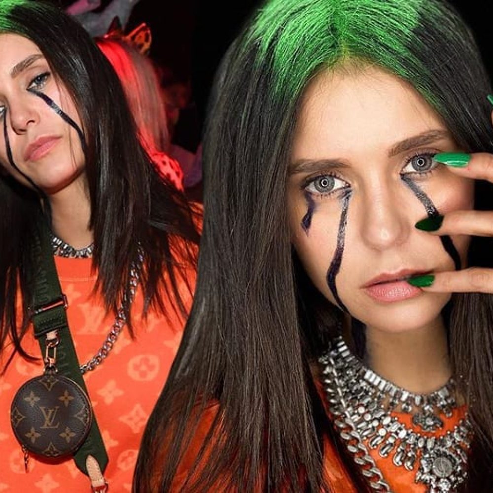 Nina-Dobrev-Billie-Eilish