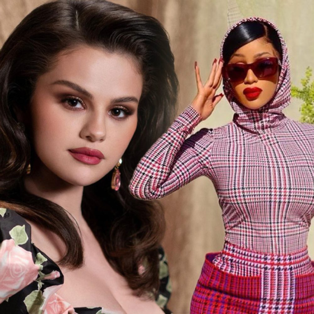 cardi b selena gomez