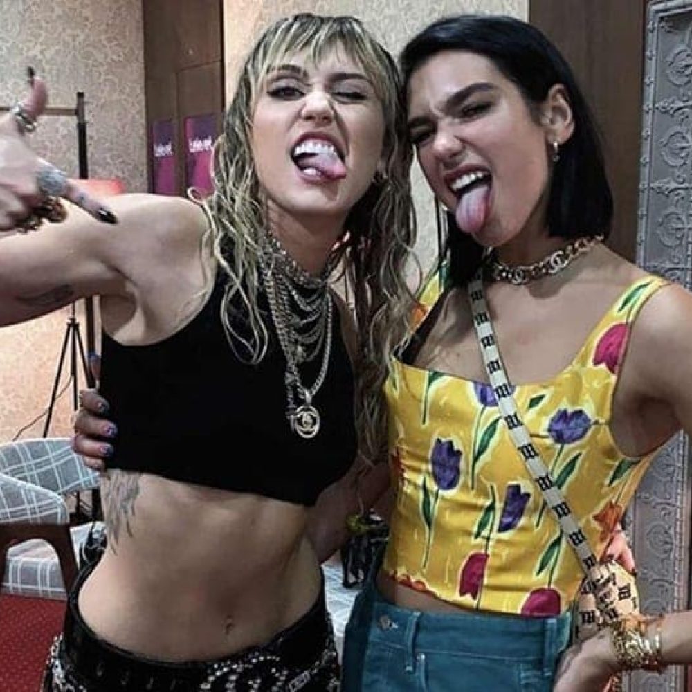 dua lipa miley cyrus