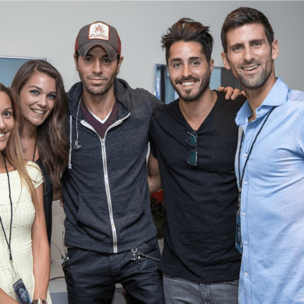 enrique inglesias i novak djokovic