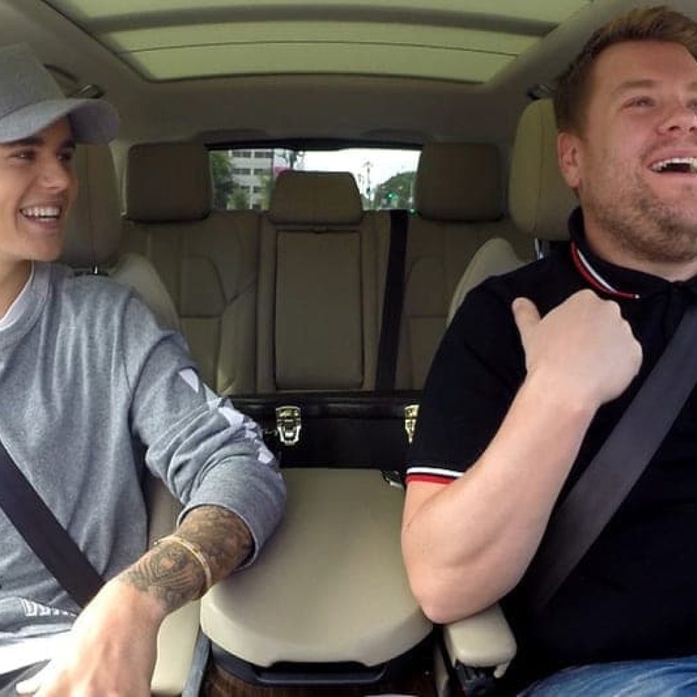 james corden justin bieber