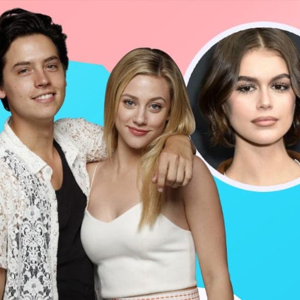 kaia gerber lili reinhart cole sprouse