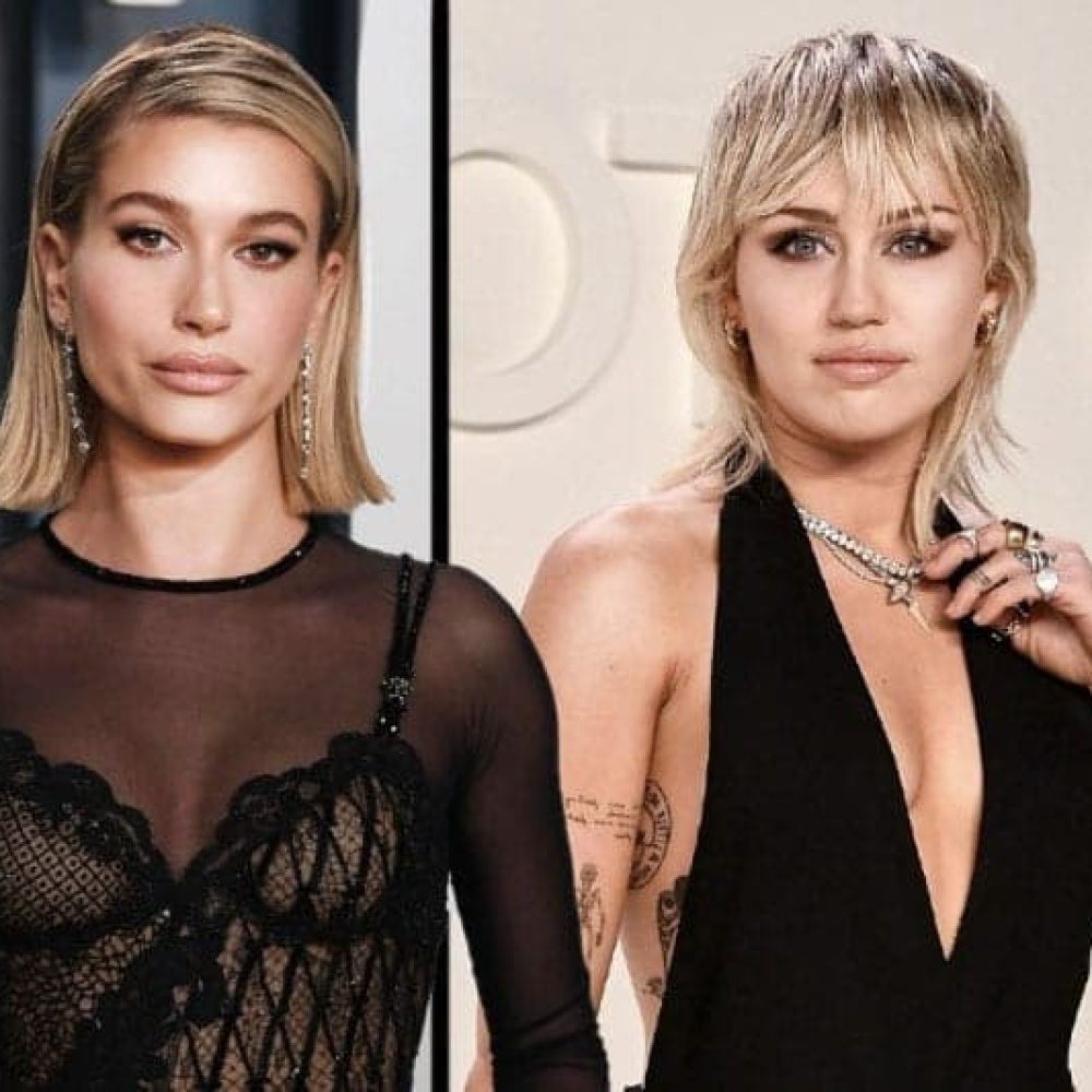 miley cyrus hailey bieber