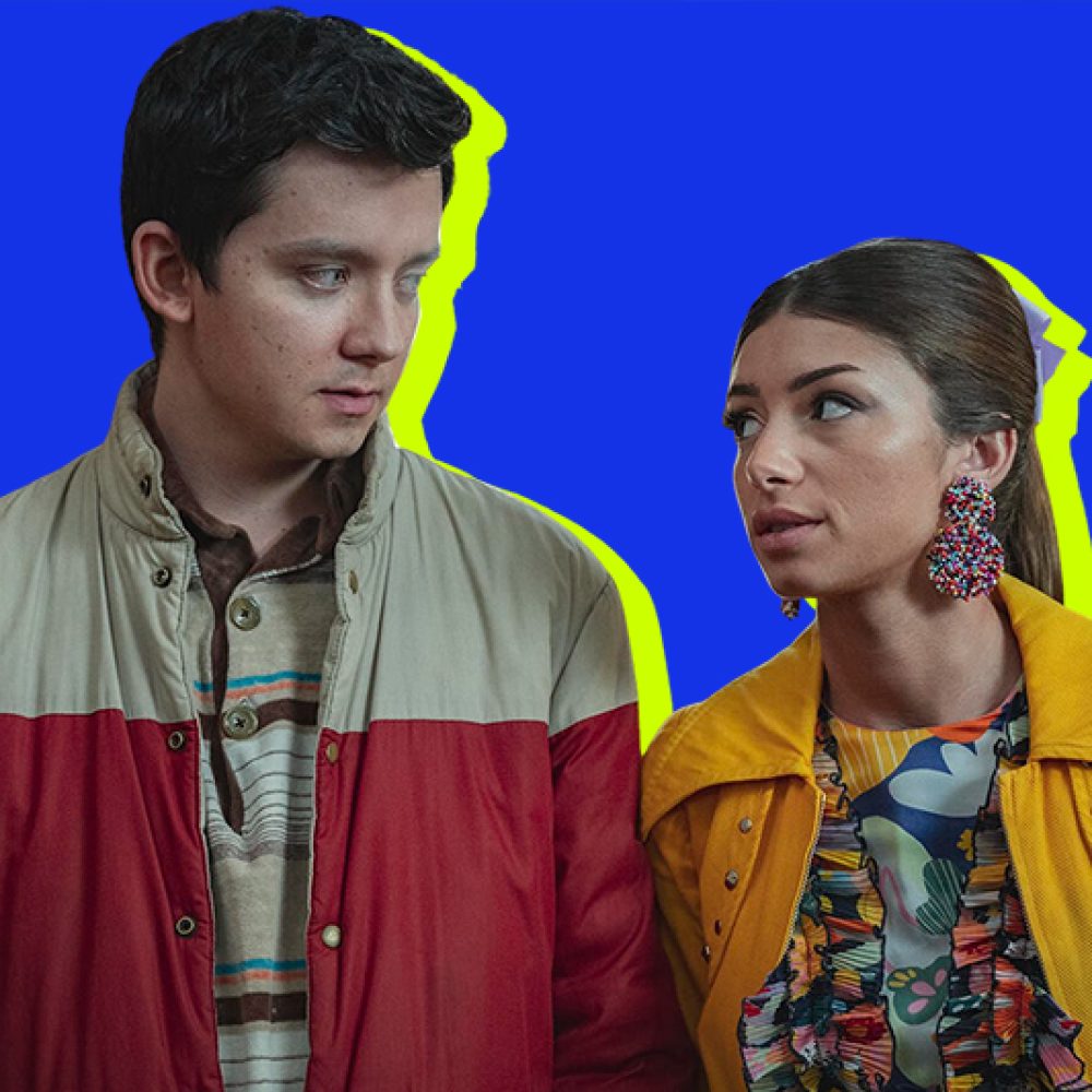 Sex Education Season 3.  Asa Butterfield as Otis Milburn, Mimi Keene as Ruby Matthews in Episode 3 of Sex Education Season 3. Cr. Sam Taylor/NETFLIX © 2020