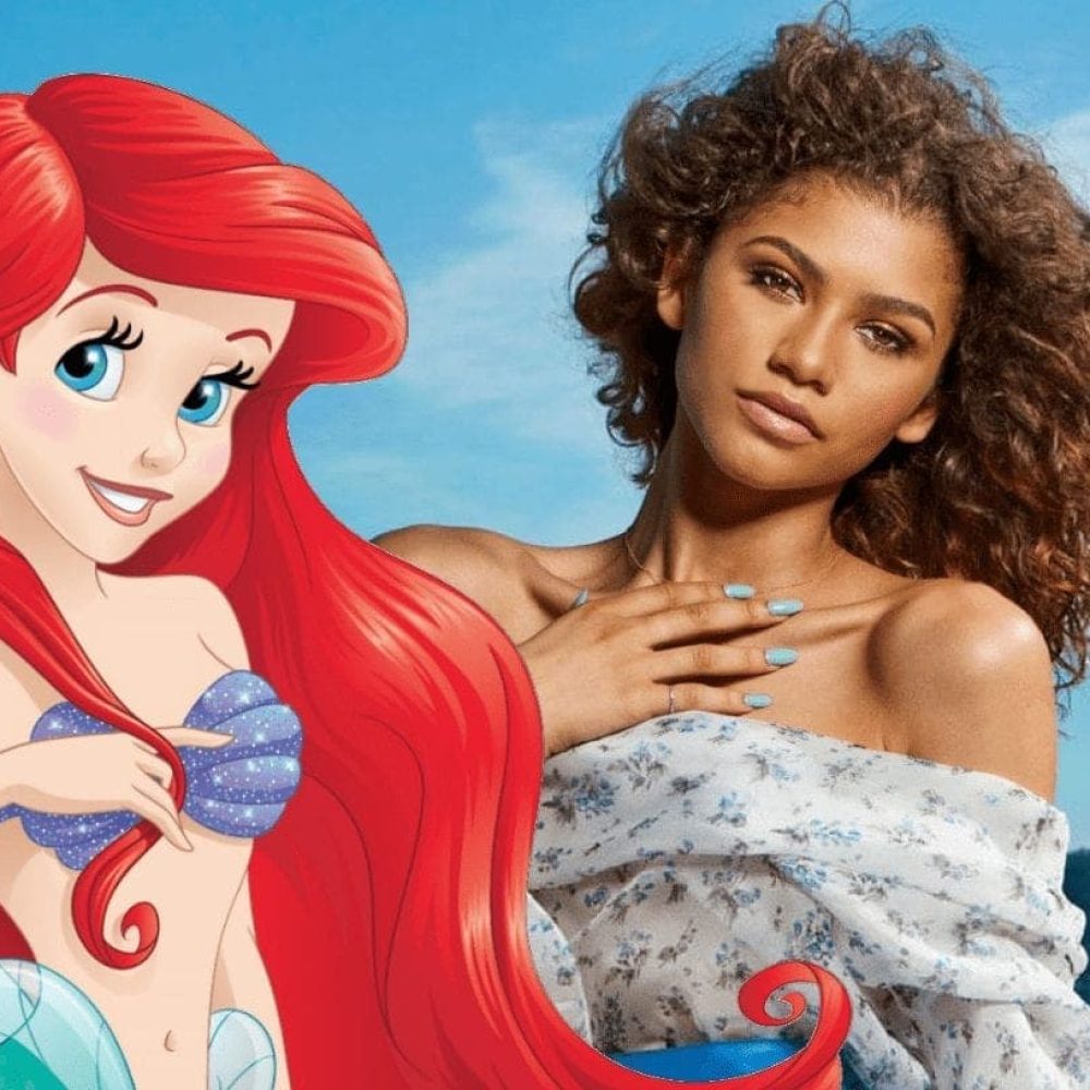 zendaya ariel little mermade